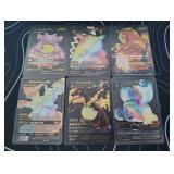 Pokemon Rare Black Foil Cards Lot
