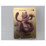 Pokemon Rare Gold Mewtwo EX