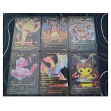 Pokemon Rare Black Foil Cards Lot