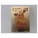 Pokemon Rare Gold Flareon Vmax