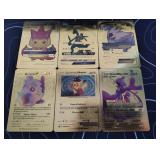 Pokemon Rare Gold Foil Cards Lot