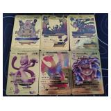 Pokemon Rare Gold Foil Cards Lot