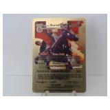 Pokemon Rare Gold Charizard GX