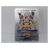 Pokemon Rare Silver Pikachu Mega Ampharos