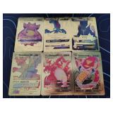 Pokemon Rare Gold Foil Cards Lot