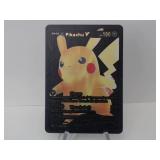 Pokemon Rare Black Pikachu V