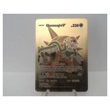 Pokemon Rare Gold Chesnaught V