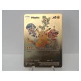 Pokemon Rare Gold Pikachu