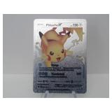 Pokemon Rare Silver Pikachu V