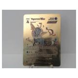 Pokemon Rare Gold Vaporeon Vmax