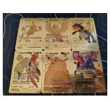 Pokemon Rare Gold Foil Cards Lot