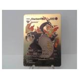 Pokemon Rare Gold Charizard Vmax