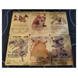Pokemon Rare Gold Foil Cards Lot