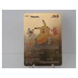 Pokemon Rare Gold Pikachu