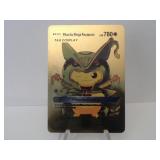 Pokemon Rare Gold Pikachu Mega Rayquaza