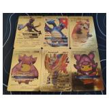 Pokemon Rare Gold Foil Cards Lot