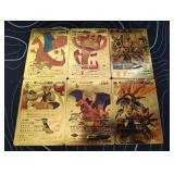 Pokemon Rare Gold Foil Cards Lot