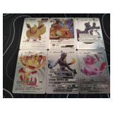 Pokemon Rare Silver Foil Cards Lot