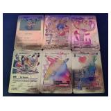 Pokemon Rare Gold Foil Cards Lot