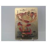 Pokemon Rare Gold Meowth Vmax