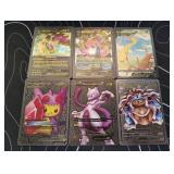 Pokemon Rare Black Foil Cards Lot