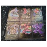Pokemon Rare Black Foil Cards Lot