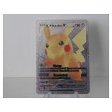 Pokemon Rare Silver Pikachu V