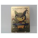 Pokemon Rare Gold Pikachu Mega Rayquaza