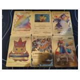 Pokemon Rare Gold Foil Cards Lot