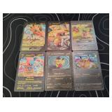 Pokemon Rare Black Foil Cards Lot