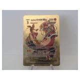 Pokemon Rare Gold Urshifu Vmax