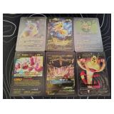 Pokemon Rare Black Foil Cards Lot