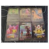 Pokemon Rare Black Foil Cards Lot