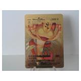 Pokemon Rare Gold Meowth Vmax