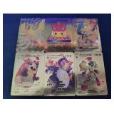 Pokemon Rare Gold Foil Cards Lot