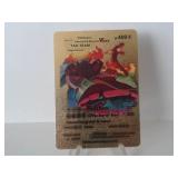 Pokemon Rare Gold Venusaur, Charizard, Blastoise
