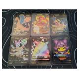 Pokemon Rare Black Foil Cards Lot