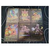 Pokemon Rare Black Foil Cards Lot
