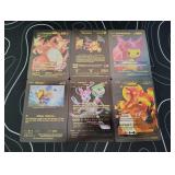 Pokemon Rare Black Foil Cards Lot