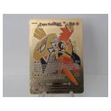 Pokemon Rare Gold Tapu Koko EX