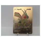 Pokemon Rare Gold Flygon V