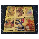 Pokemon Rare Gold Foil Cards Lot