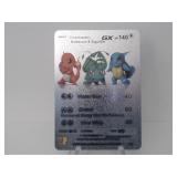 Pokemon Rare Silver Charmander, Squirtle GX