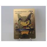 Pokemon Rare Gold Pikachu Mega Rayquaza
