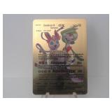 Pokemon Rare Gold Gardevoir & Sylveon GX