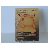 Pokemon Rare Gold Pikachu Vmax