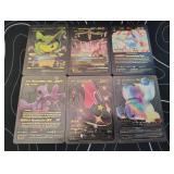 Pokemon Rare Black Foil Cards Lot