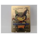 Pokemon Rare Gold Pikachu Mega Rayquaza