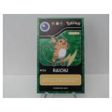 Pokemon Rare Raichu Pokedex Holo