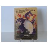 Pokemon Rare Gold Charizard Vmax